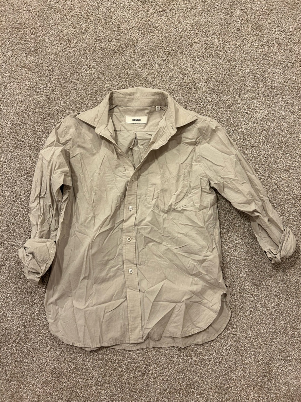 EUC Cotton Button Down by Buck Mason